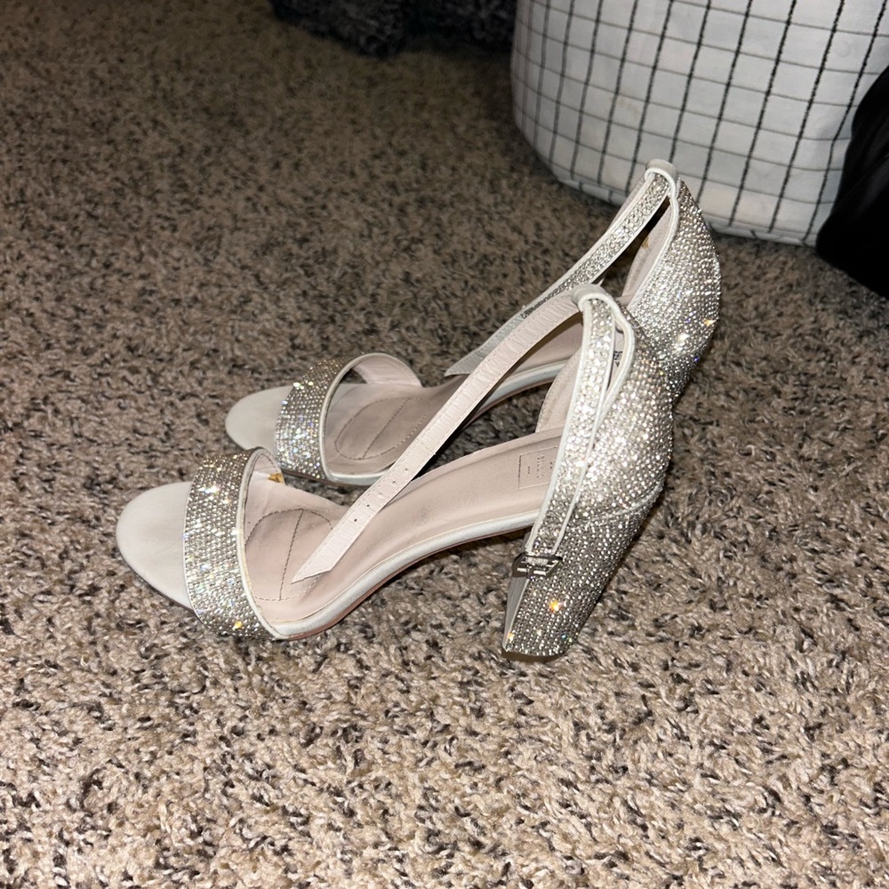 Davids Bridal Silver Women's Heels